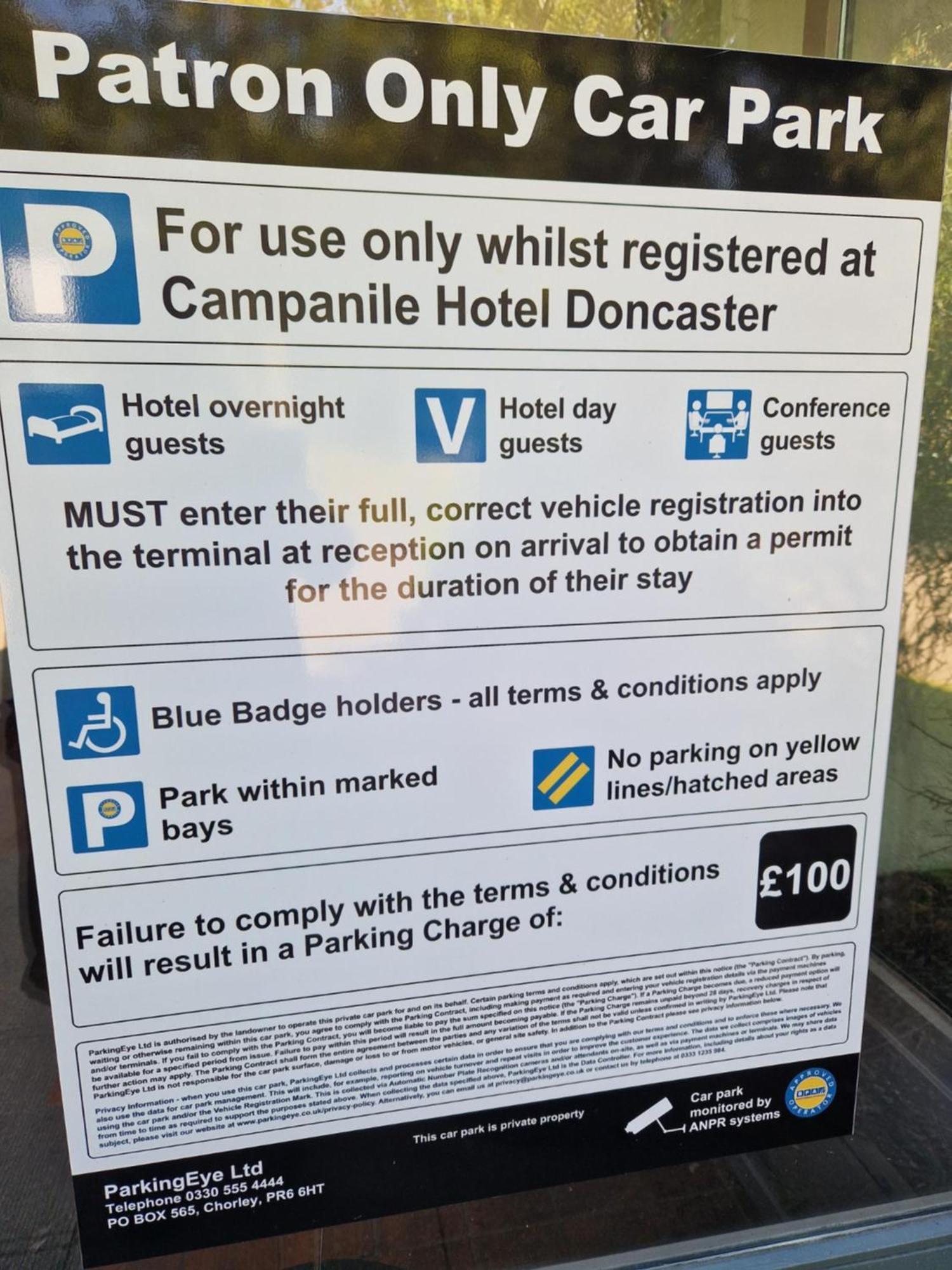Campanile Hotel Doncaster Eksteriør bilde
